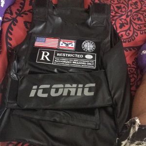 Iconic fashion bullet proof style vest